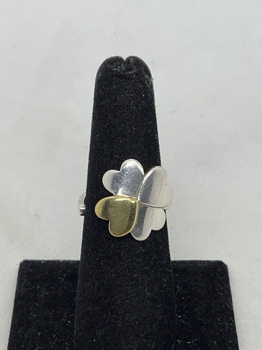 Mejuri × GANNI Clover Wrap Ring